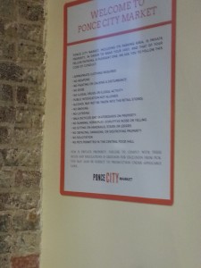 Rules/Regulations at Ponce City Market