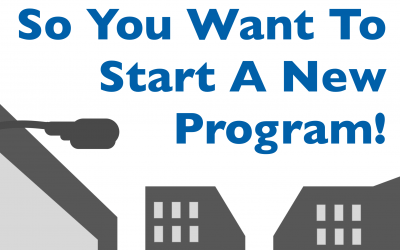 So You Want To Start a New Program!