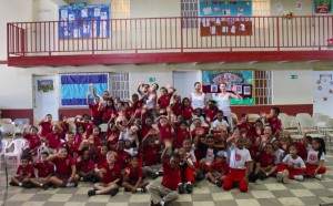 At the "Juntos Podemos" school in Panamá