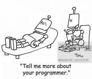 'Tell me more about your programmer.'