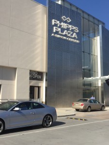Newly renovated Phipps Plaza entrance.