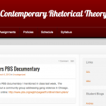 ENG8150: Modern & Contemporary Rhetorical Theory (Spring 2013)