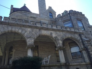 Side View of Rhodes Hall