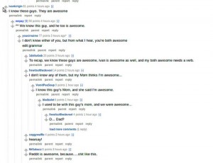 An example of the "comment branch" format 
