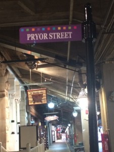 Pryor Street Sign