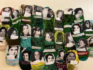 photos of women killed at La Perla
