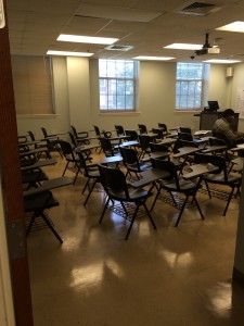 One of Morehouse College's classrooms