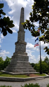 Oakland Cemetery Confederate Obelisk, Atlanta, GA. Photo taken by John Chapman. April 26, 2016