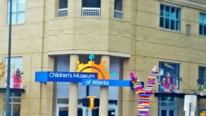 The main of entrance of the Children's Museum of   Atlanta.
