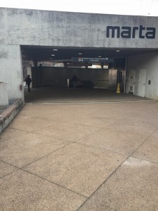 North Avenue Marta Station Entrance