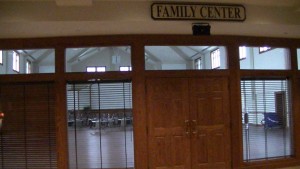 The Old Sanctuary is now a family center where all the activities are held, well most of them.