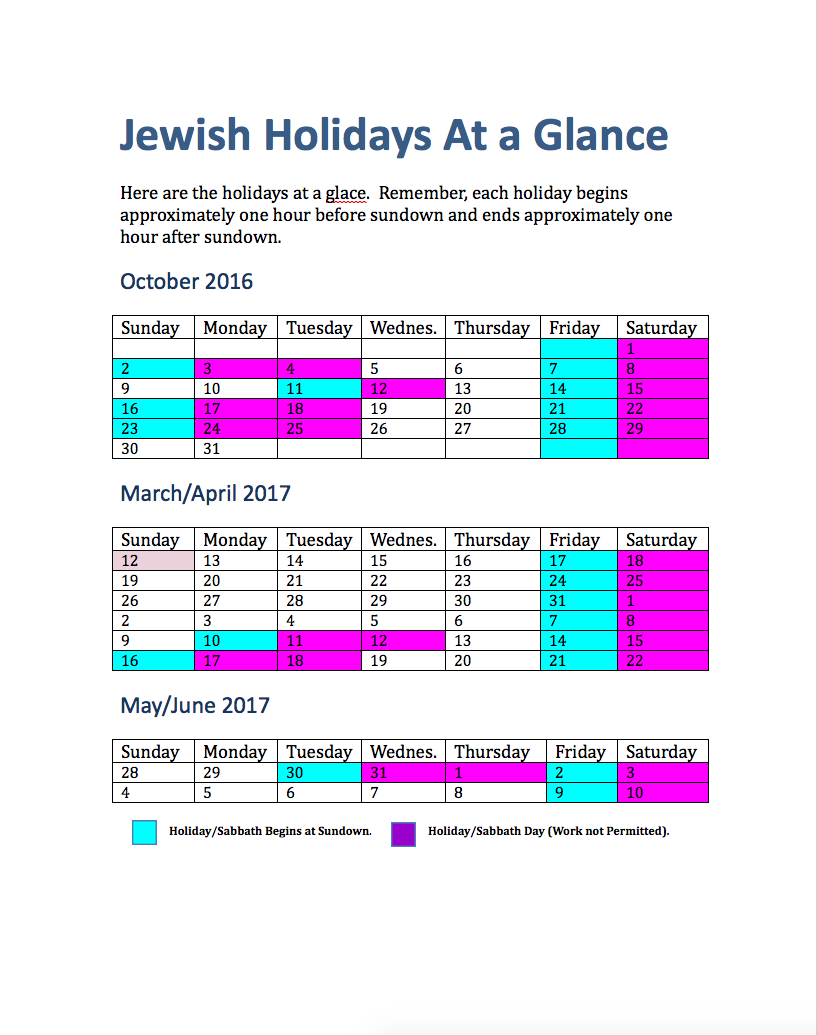 jewish-holidays-2016-17-michelle-kassorla