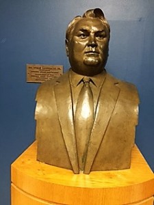Mr. Langdale Statue in Langdale Hall 2nd Floor 