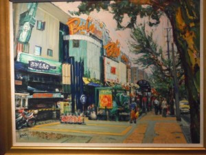 Painting of Outside Bowling Centre on HengshanRoad