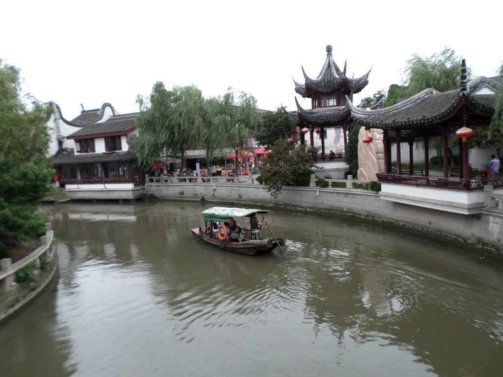 Zhaojialou, a water village near Shanghai