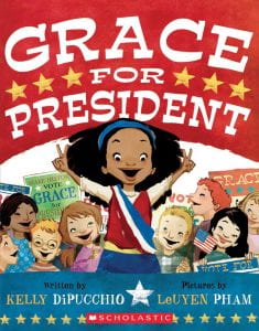 The cover of the book is titled Grace For President
