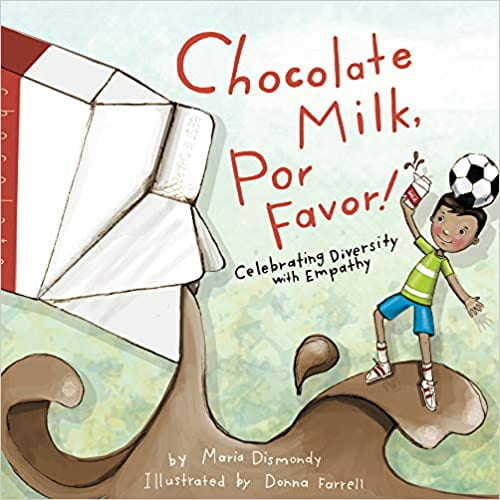 book cover of chocolate milk, por favor