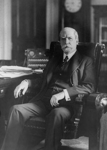 Chief Justice of the U.S. Supreme Court Charles Evans Hughes. (Photo copyrighted by the National Photo Co.)